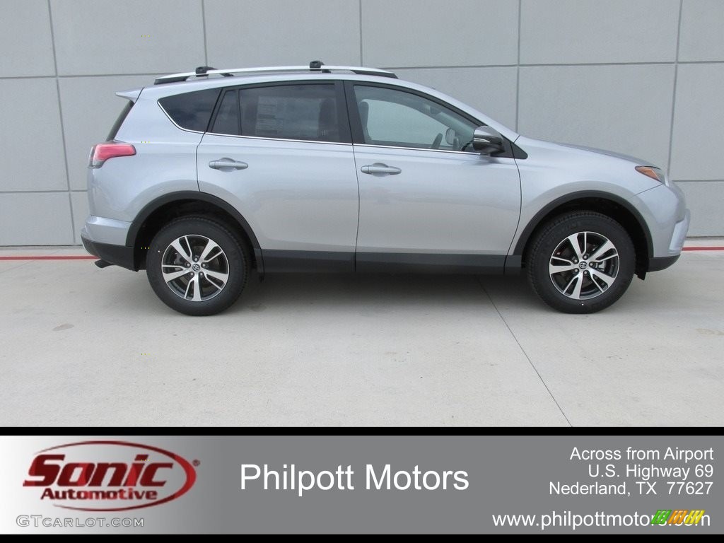 2016 RAV4 XLE - Silver Sky Metallic / Ash photo #3