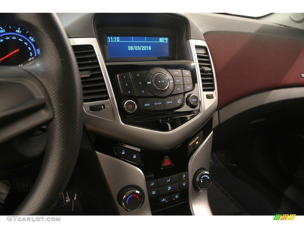 2012 Cruze LT - Crystal Red Metallic / Jet Black/Sport Red photo #8