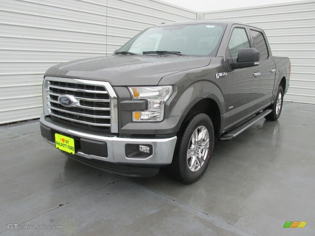2016 F150 XLT SuperCrew - Magnetic / Medium Earth Gray photo #7