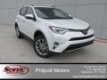 2016 Blizzard Pearl Toyota RAV4 Limited  photo #1