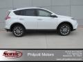 2016 Blizzard Pearl Toyota RAV4 Limited  photo #3