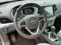 2016 Jeep Cherokee Brown/Pearl Interior Steering Wheel Photo