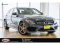 2016 Steel Grey Metallic Mercedes-Benz C 300 Sedan  photo #1