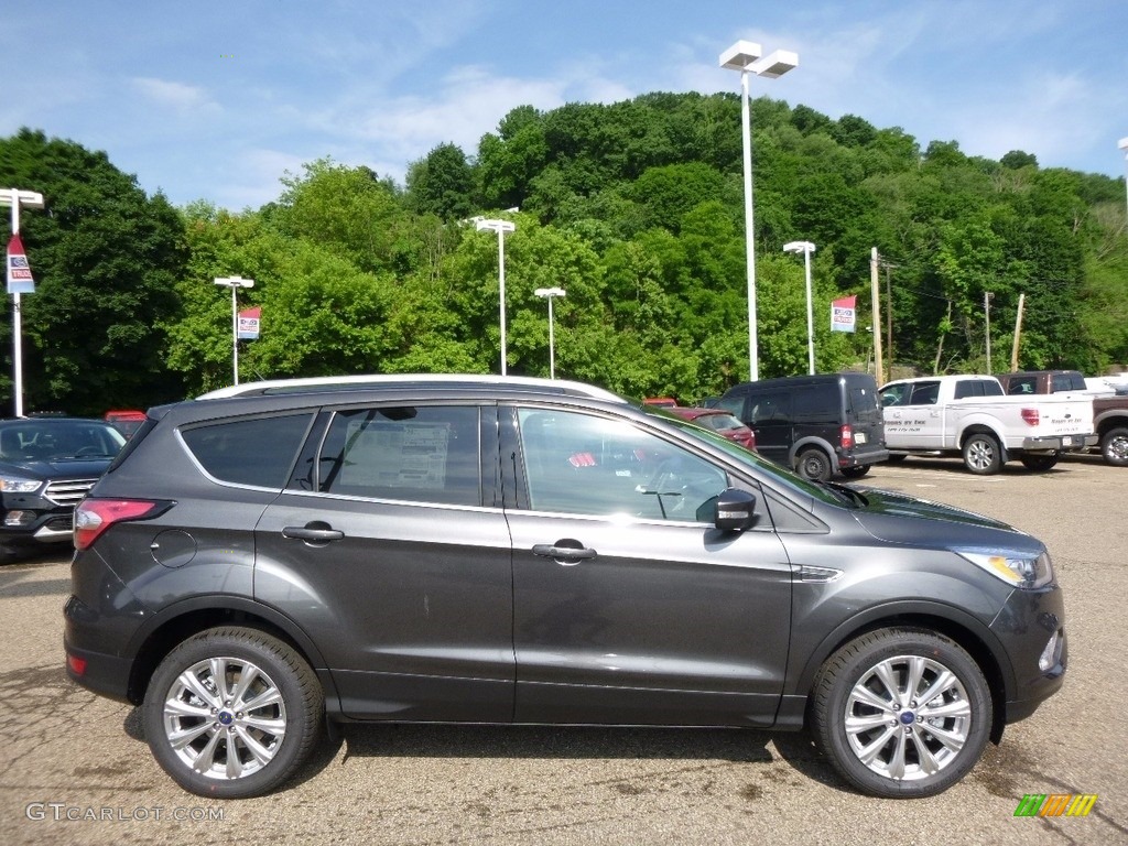 2017 Escape Titanium 4WD - Magnetic / Charcoal Black photo #1