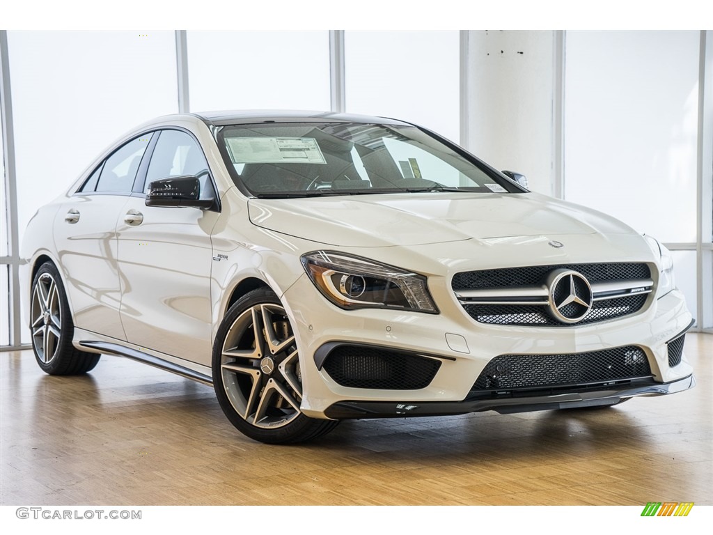 Cirrus White 2016 Mercedes-Benz CLA 45 AMG Exterior Photo #113489510