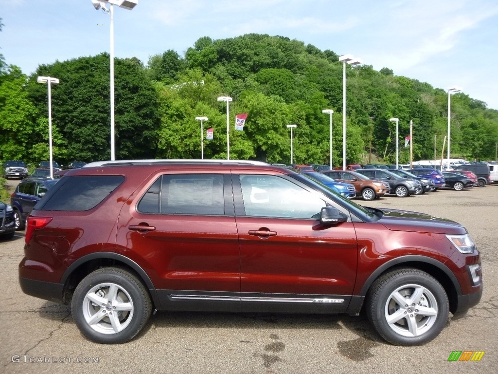 Bronze Fire Metallic Ford Explorer