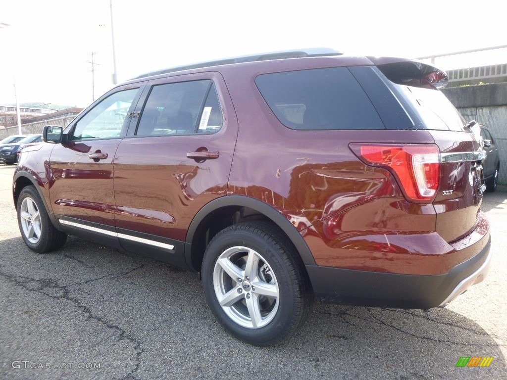 2016 Explorer XLT 4WD - Bronze Fire Metallic / Ebony Black photo #4