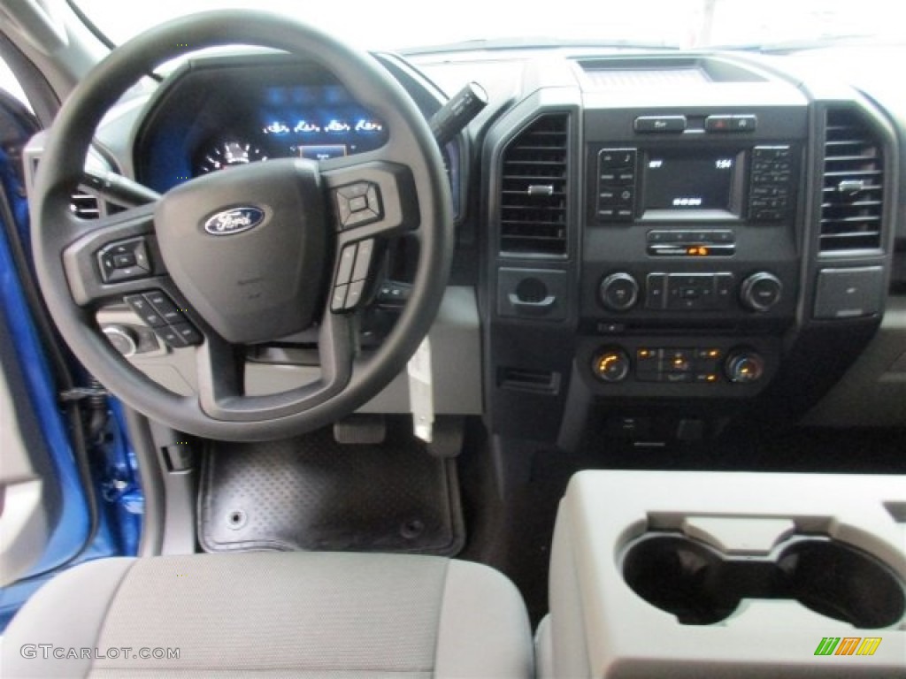 2016 F150 XL SuperCab - Blue Flame / Medium Earth Gray photo #12
