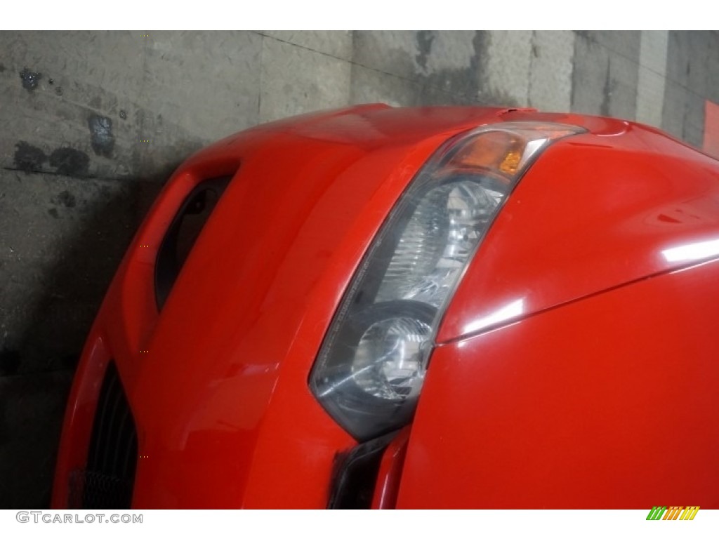 2006 Civic Si Coupe - Habanero Red Pearl / Black photo #46
