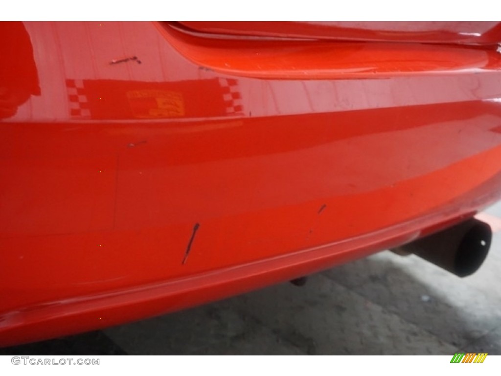2006 Civic Si Coupe - Habanero Red Pearl / Black photo #65