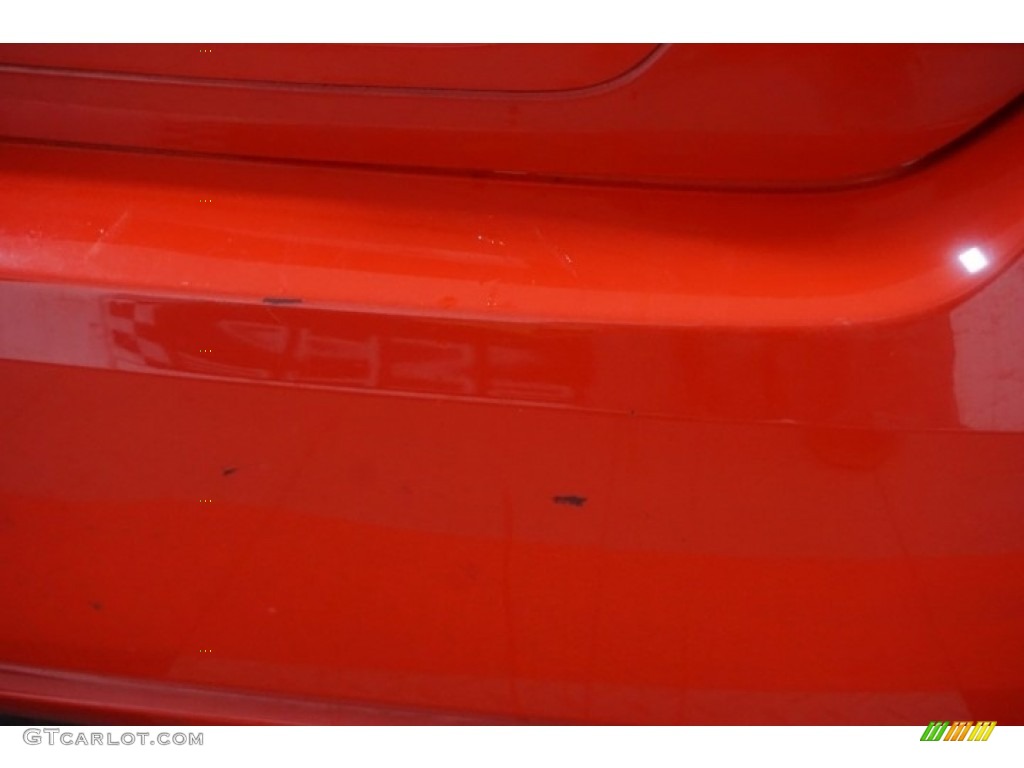 2006 Civic Si Coupe - Habanero Red Pearl / Black photo #67