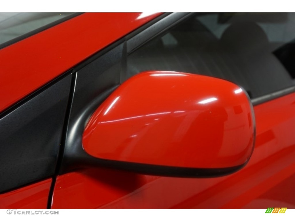 2006 Civic Si Coupe - Habanero Red Pearl / Black photo #79