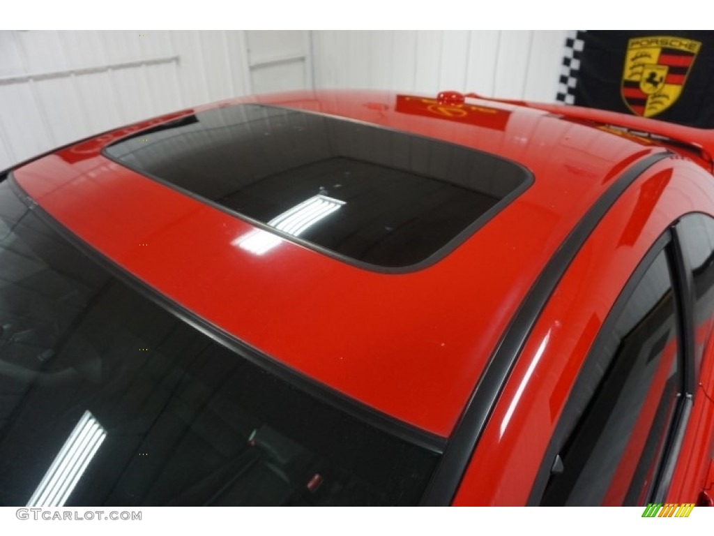 2006 Civic Si Coupe - Habanero Red Pearl / Black photo #86