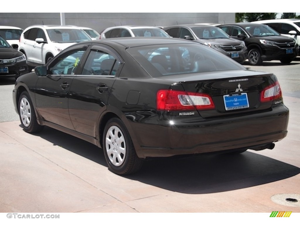 2012 Galant ES - Kalapana Black / Black photo #2