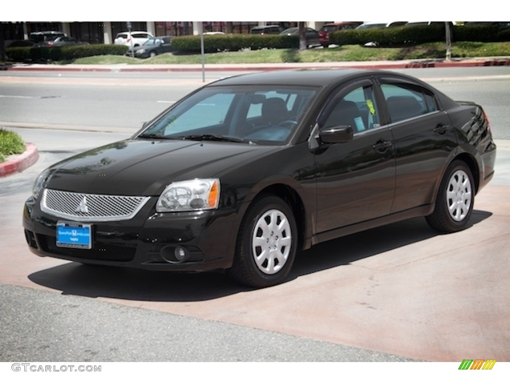 2012 Galant ES - Kalapana Black / Black photo #8