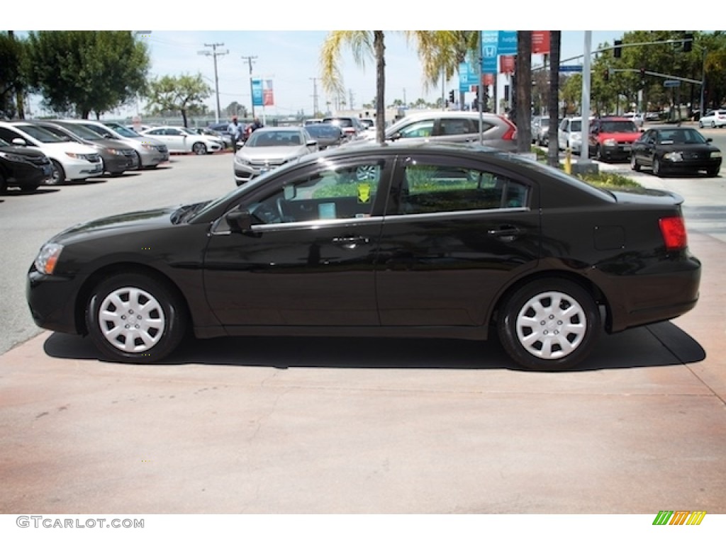 2012 Galant ES - Kalapana Black / Black photo #9