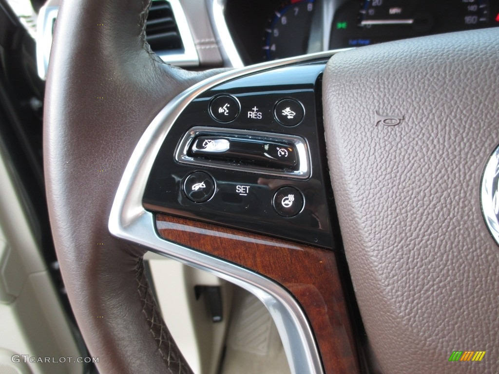 2013 SRX Luxury AWD - Evolution Green Metallic / Shale/Brownstone photo #34