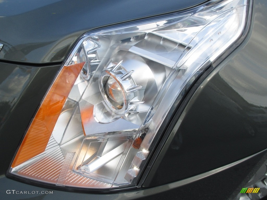 2013 SRX Luxury AWD - Evolution Green Metallic / Shale/Brownstone photo #45