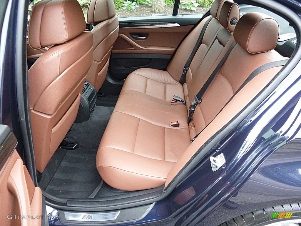 2013 5 Series 535i xDrive Sedan - Imperial Blue Metallic / Cinnamon Brown photo #15