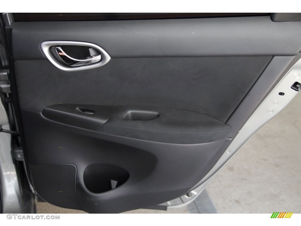 2013 Sentra SV - Magnetic Gray Metallic / Charcoal photo #24