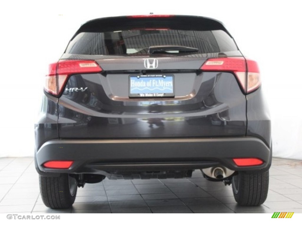 2016 HR-V EX - Mulberry Metallic / Black photo #6