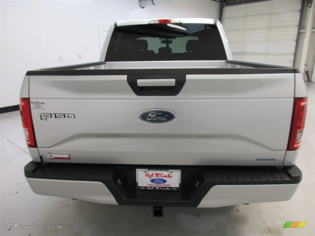 2016 F150 XLT SuperCrew - Ingot Silver / Black photo #6