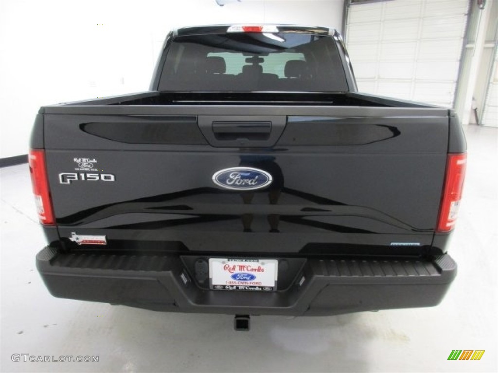 2016 F150 XLT SuperCrew - Shadow Black / Black photo #6