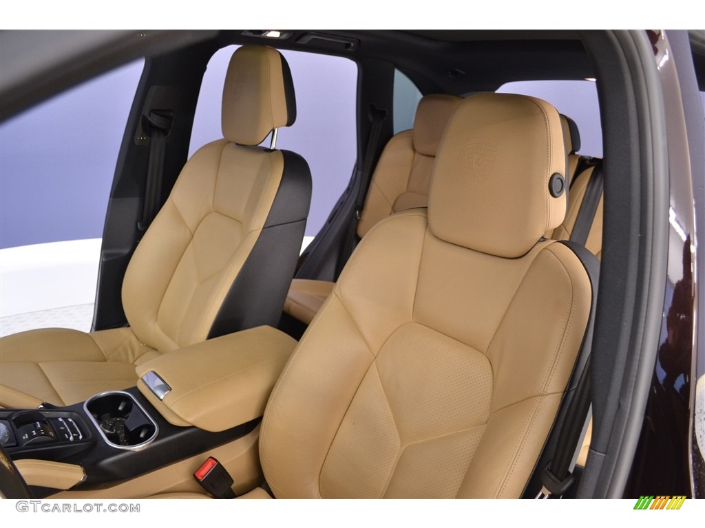 2014 Cayenne Platinum Edition - Mahogany Metallic / Luxor Beige photo #12