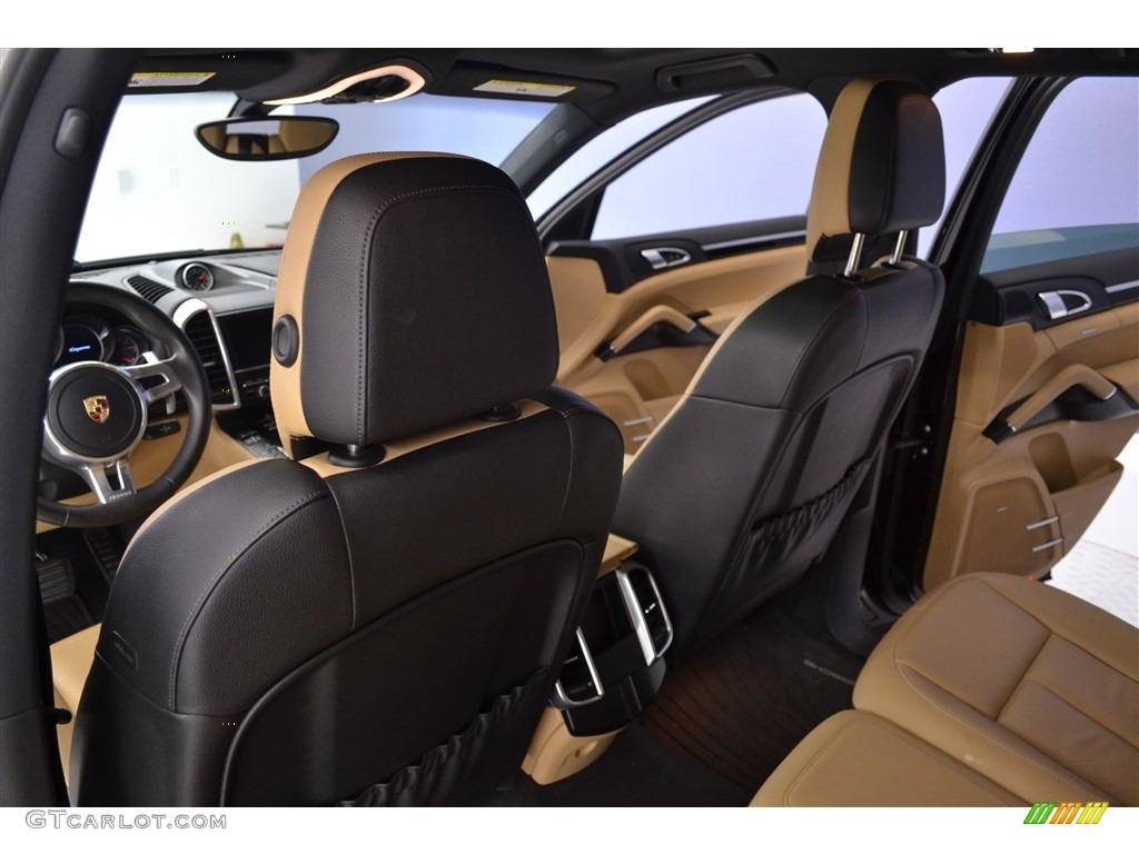 2014 Cayenne Platinum Edition - Mahogany Metallic / Luxor Beige photo #13
