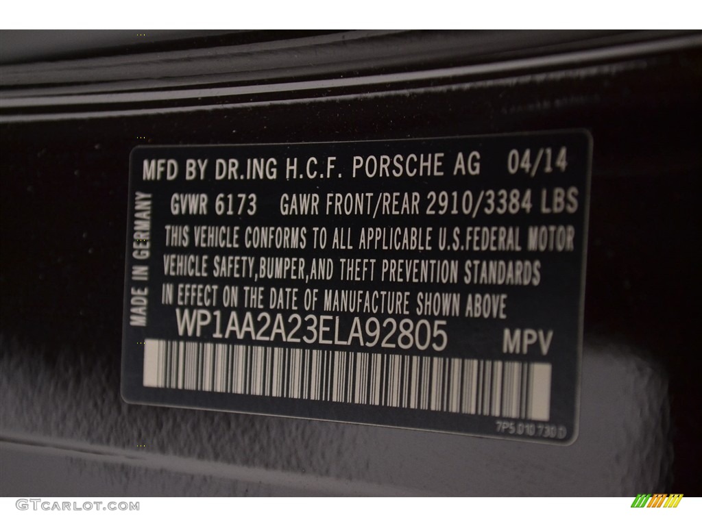 2014 Cayenne Platinum Edition - Mahogany Metallic / Luxor Beige photo #30