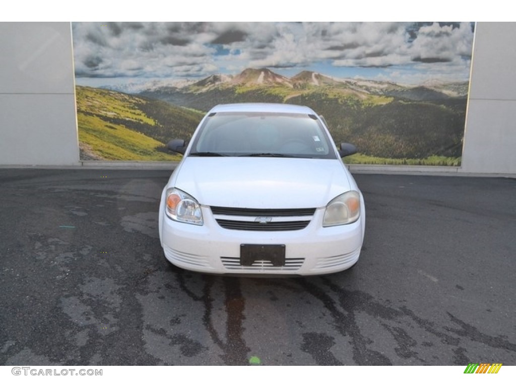 2007 Cobalt LS Sedan - Summit White / Gray photo #6