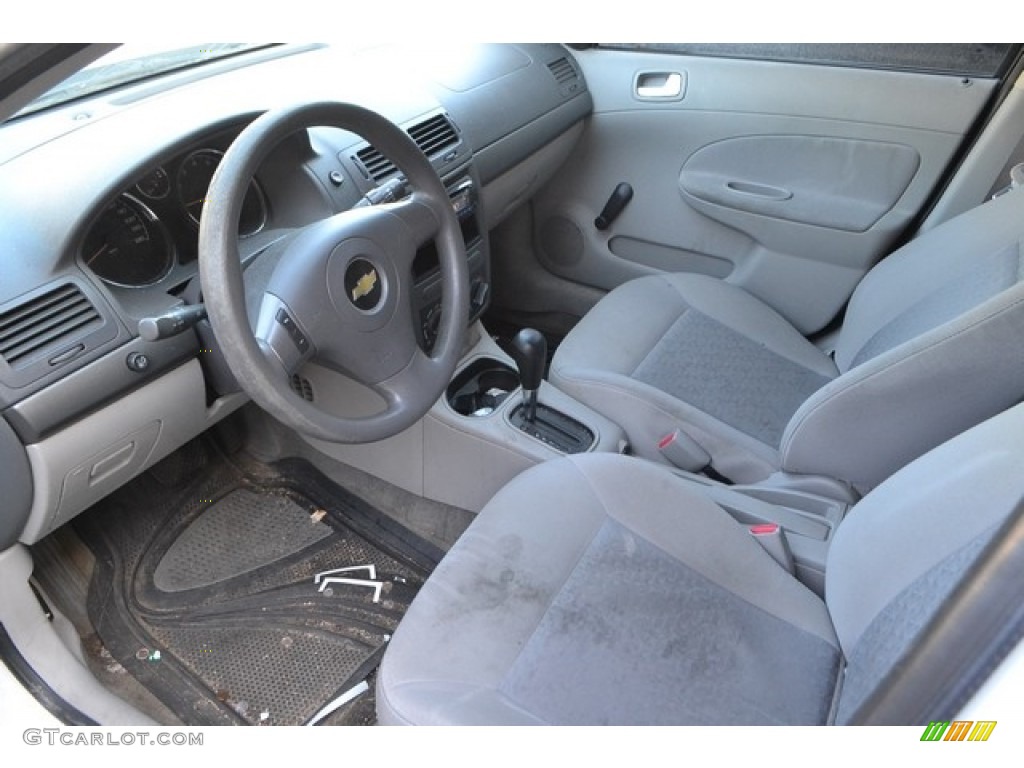 2007 Cobalt LS Sedan - Summit White / Gray photo #7