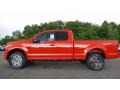 2016 Race Red Ford F150 XLT SuperCab 4x4  photo #1