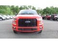 2016 Race Red Ford F150 XLT SuperCab 4x4  photo #2