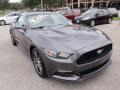 2016 Magnetic Metallic Ford Mustang EcoBoost Premium Coupe  photo #2