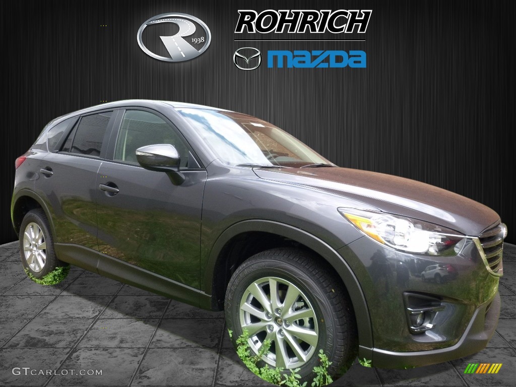 2016 CX-5 Touring AWD - Meteor Gray Mica / Black photo #1