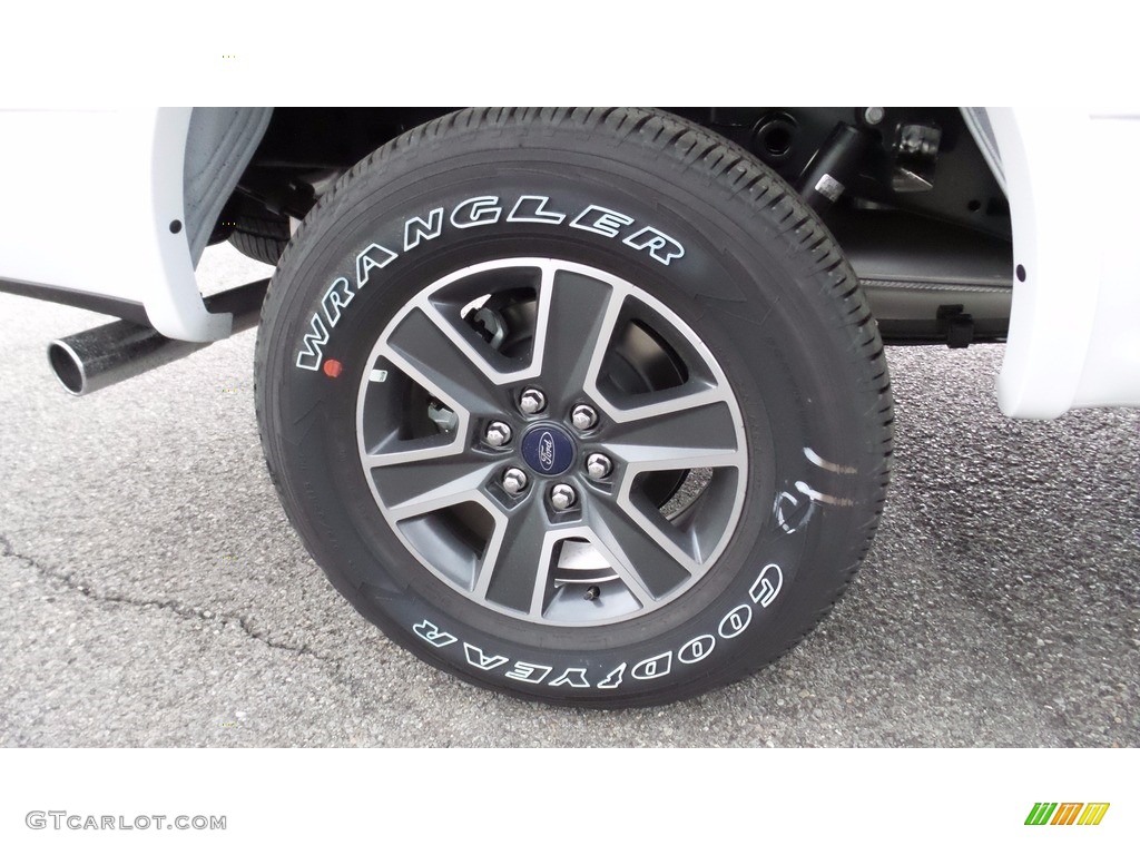 2016 F150 XLT SuperCab 4x4 - Oxford White / Black photo #4