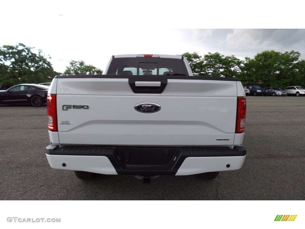2016 F150 XLT SuperCab 4x4 - Oxford White / Black photo #6