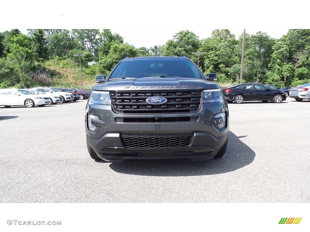 2016 Explorer Sport 4WD - Magnetic Metallic / Ebony Black photo #2