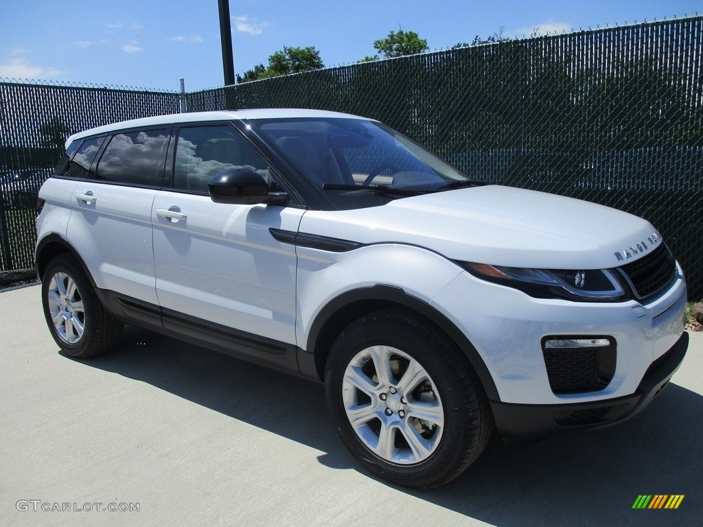 2016 Range Rover Evoque SE - Yulong White Metalllic / Espresso/Almond photo #1