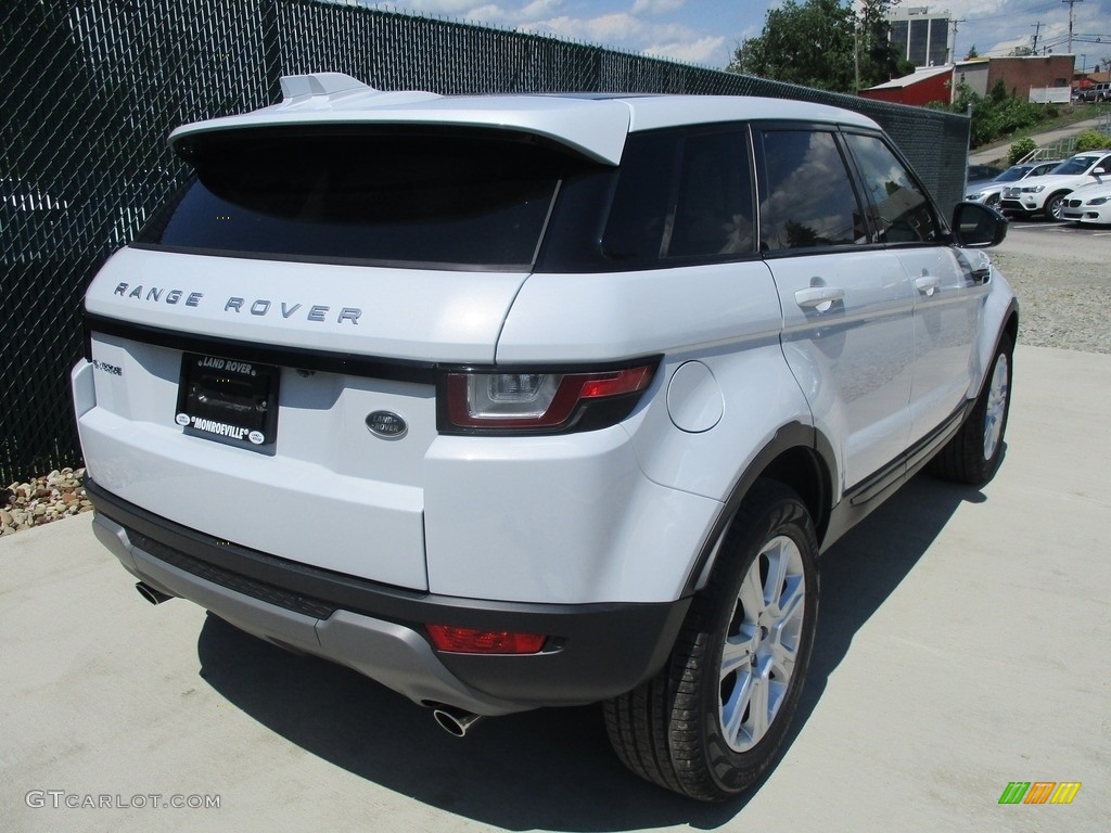 2016 Range Rover Evoque SE - Yulong White Metalllic / Espresso/Almond photo #4