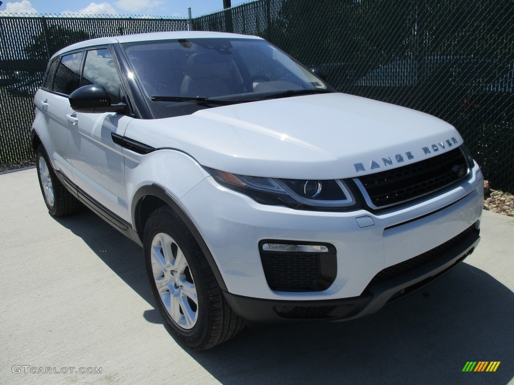 2016 Range Rover Evoque SE - Yulong White Metalllic / Espresso/Almond photo #5