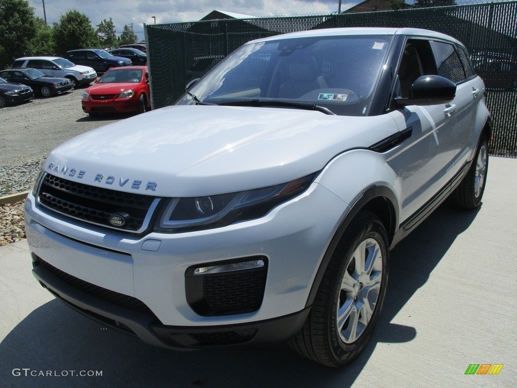 2016 Range Rover Evoque SE - Yulong White Metalllic / Espresso/Almond photo #7