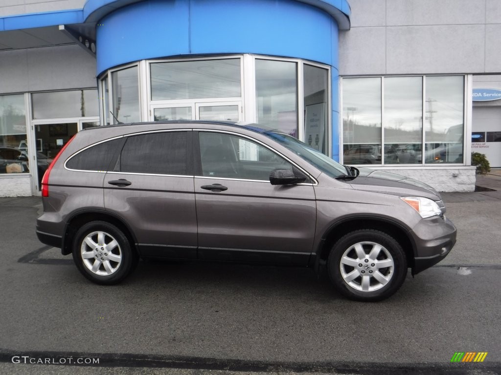 2011 CR-V SE 4WD - Urban Titanium Metallic / Black photo #2