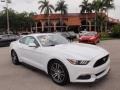 2016 Oxford White Ford Mustang EcoBoost Coupe  photo #1