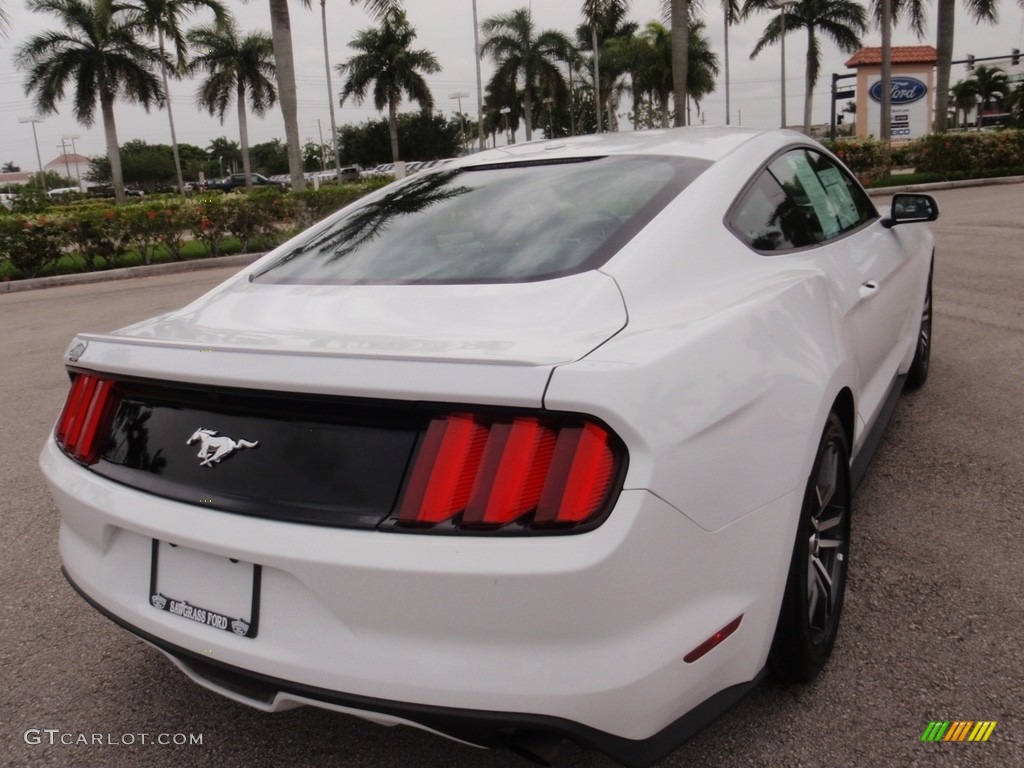 2016 Mustang EcoBoost Coupe - Oxford White / Ebony photo #6