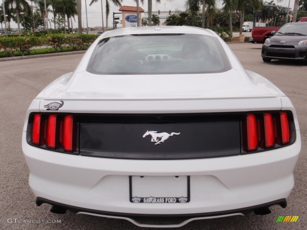 2016 Mustang EcoBoost Coupe - Oxford White / Ebony photo #7