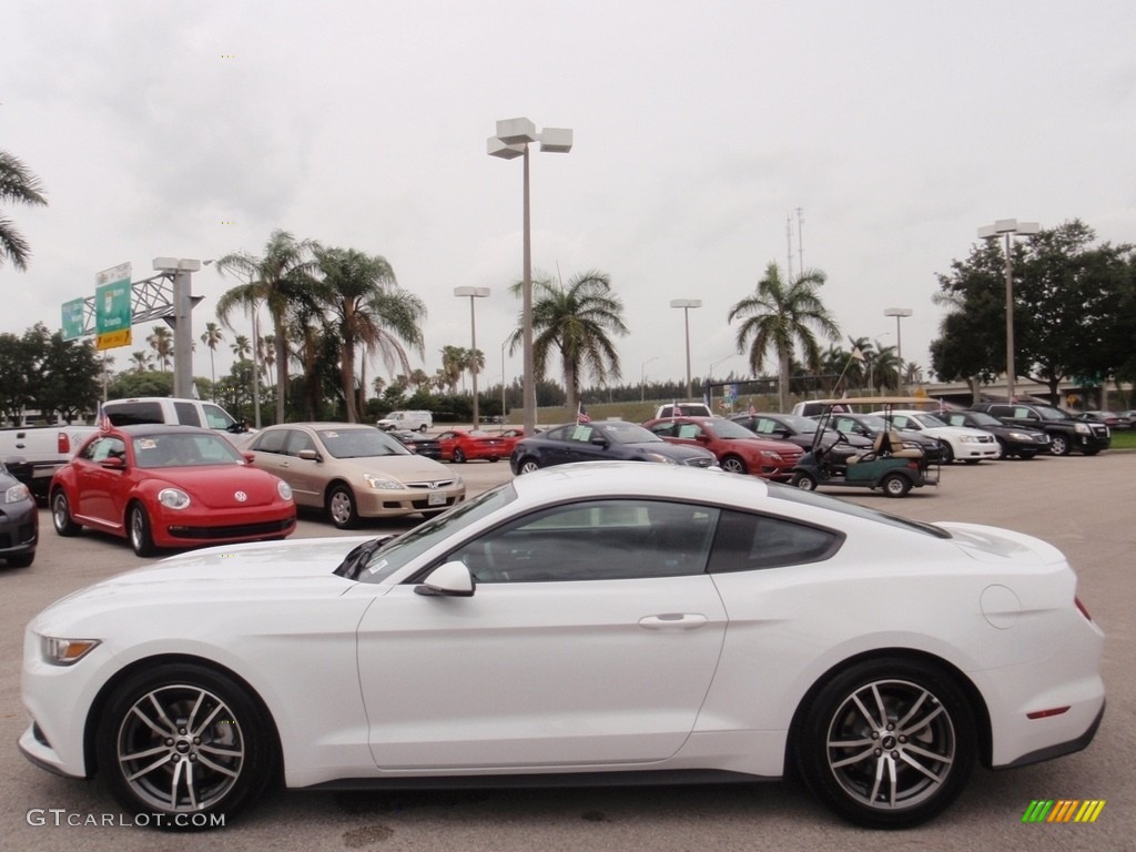 2016 Mustang EcoBoost Coupe - Oxford White / Ebony photo #12