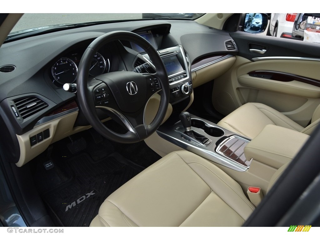 2014 MDX SH-AWD Technology - Forest Mist Metallic / Parchment photo #12