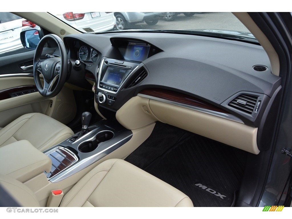 2014 MDX SH-AWD Technology - Forest Mist Metallic / Parchment photo #29